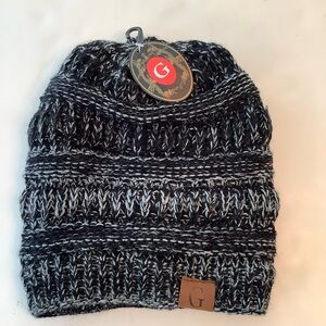 Gelante Cable Knit Beanie Cap Skull